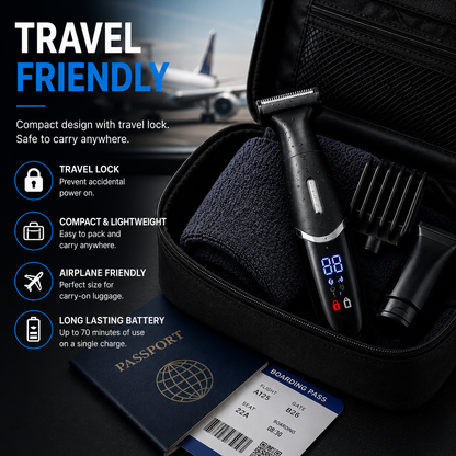 Professional 4-in-1 Body & Face Trimmer